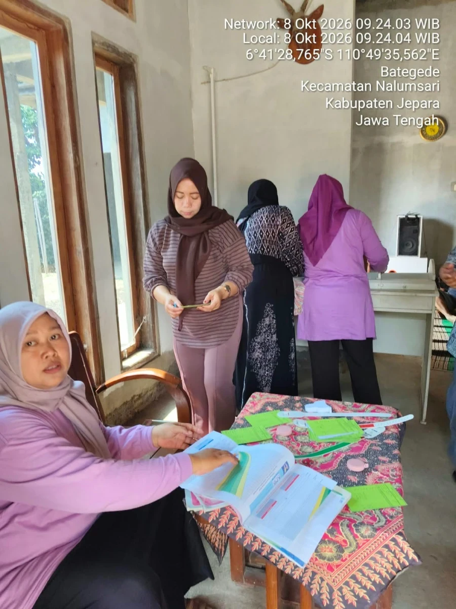 Pengecekan kartu menuju sehat