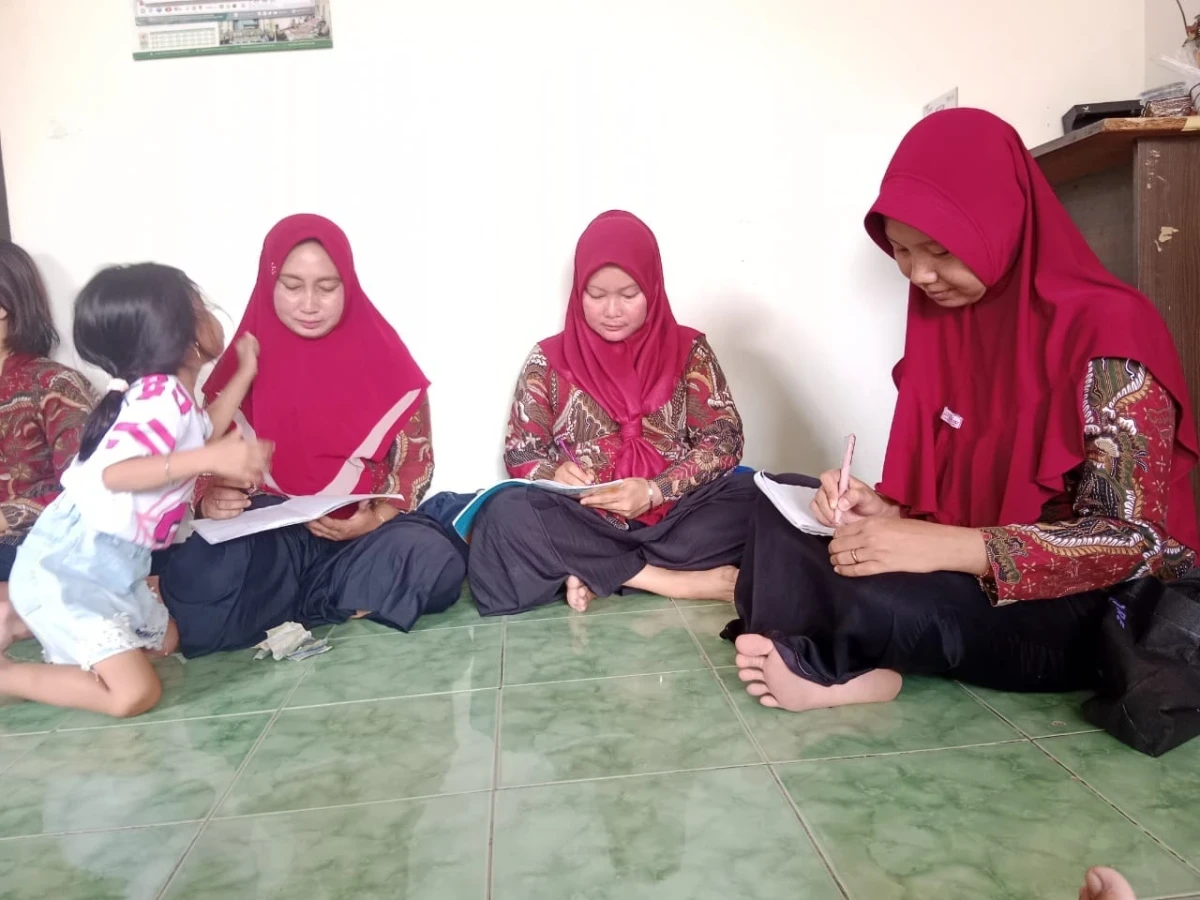 PERTEMUAN RUTIN PKK RT 07 RW 03 DUKUH GROBOGAN