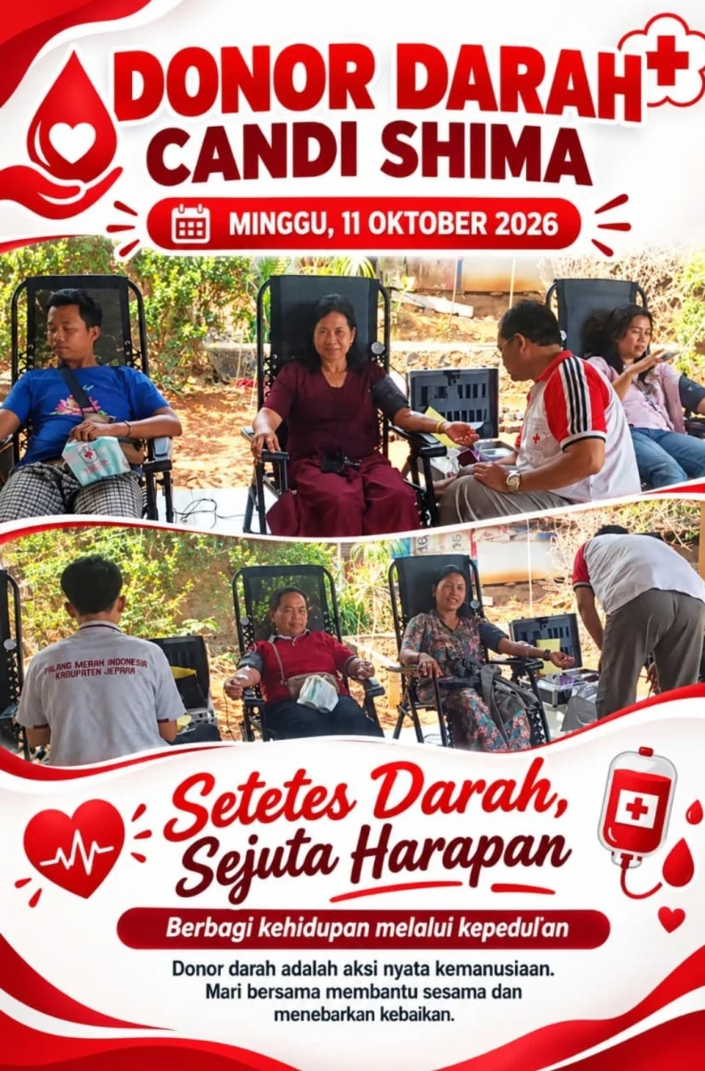 Kegiatan sosial Donor darah 