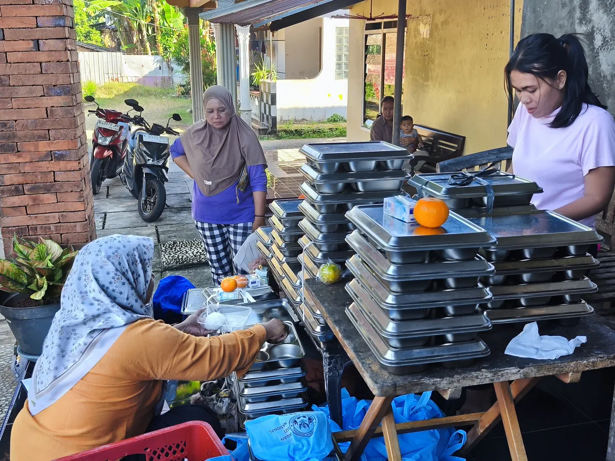 PEYALURAN MBG UNTUK BALITA ,BUSUI DAN BUMIL SERTA PENDAMPINGAN TPK  