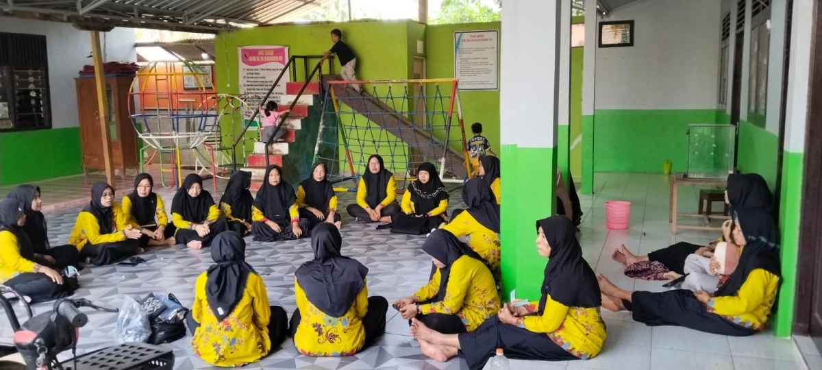 Kegiatan rakor PKK RT 01 RW 02