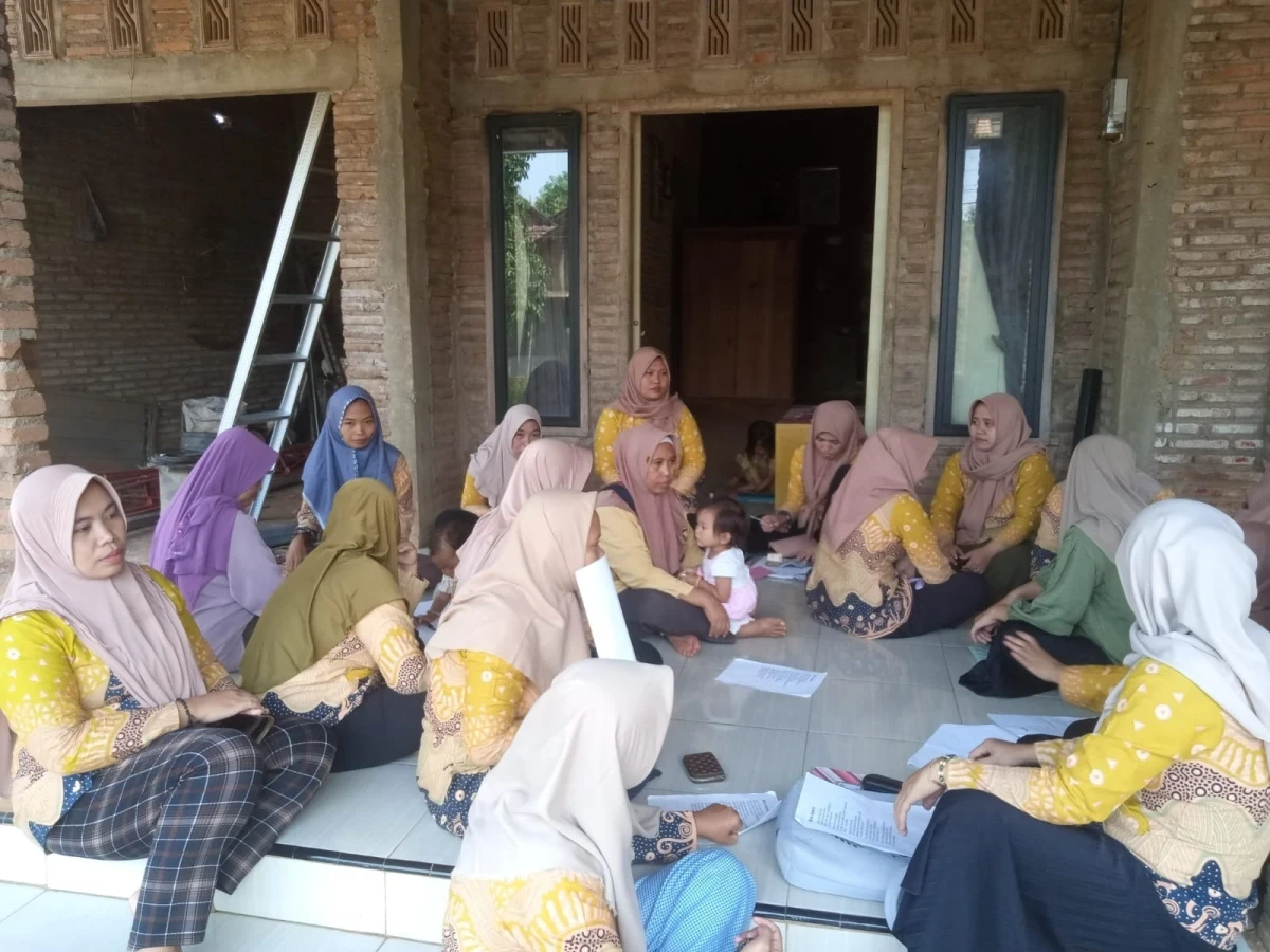 Kegiatan rakor PKK RT 04 RW 01