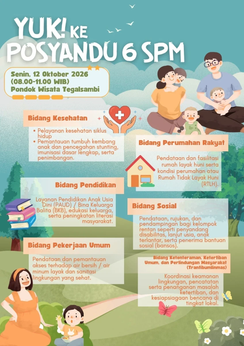 Tingkatkan Pemahaman dan Kualitas Pelayanan Kesehatan melalui Sosialisasi Posyandu Kasih Ibu 1 di Pondok Wisata Tegalsambi