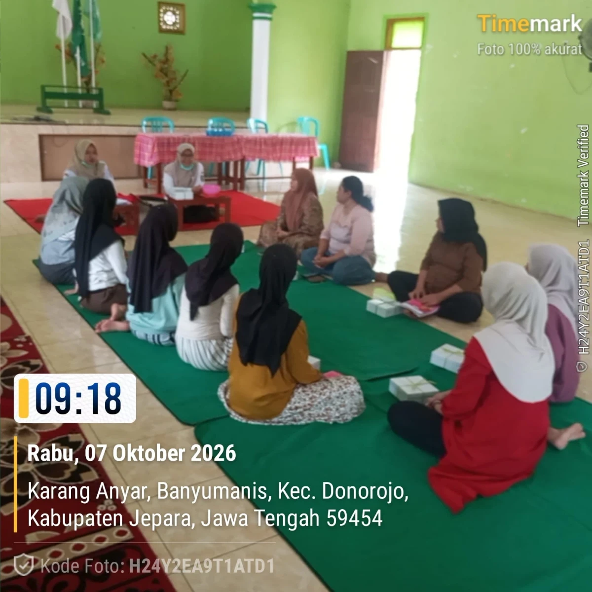 KEGIATAN KELAS IBU HAMIL PUTARAN KE-3 DESA BANYUMANIS