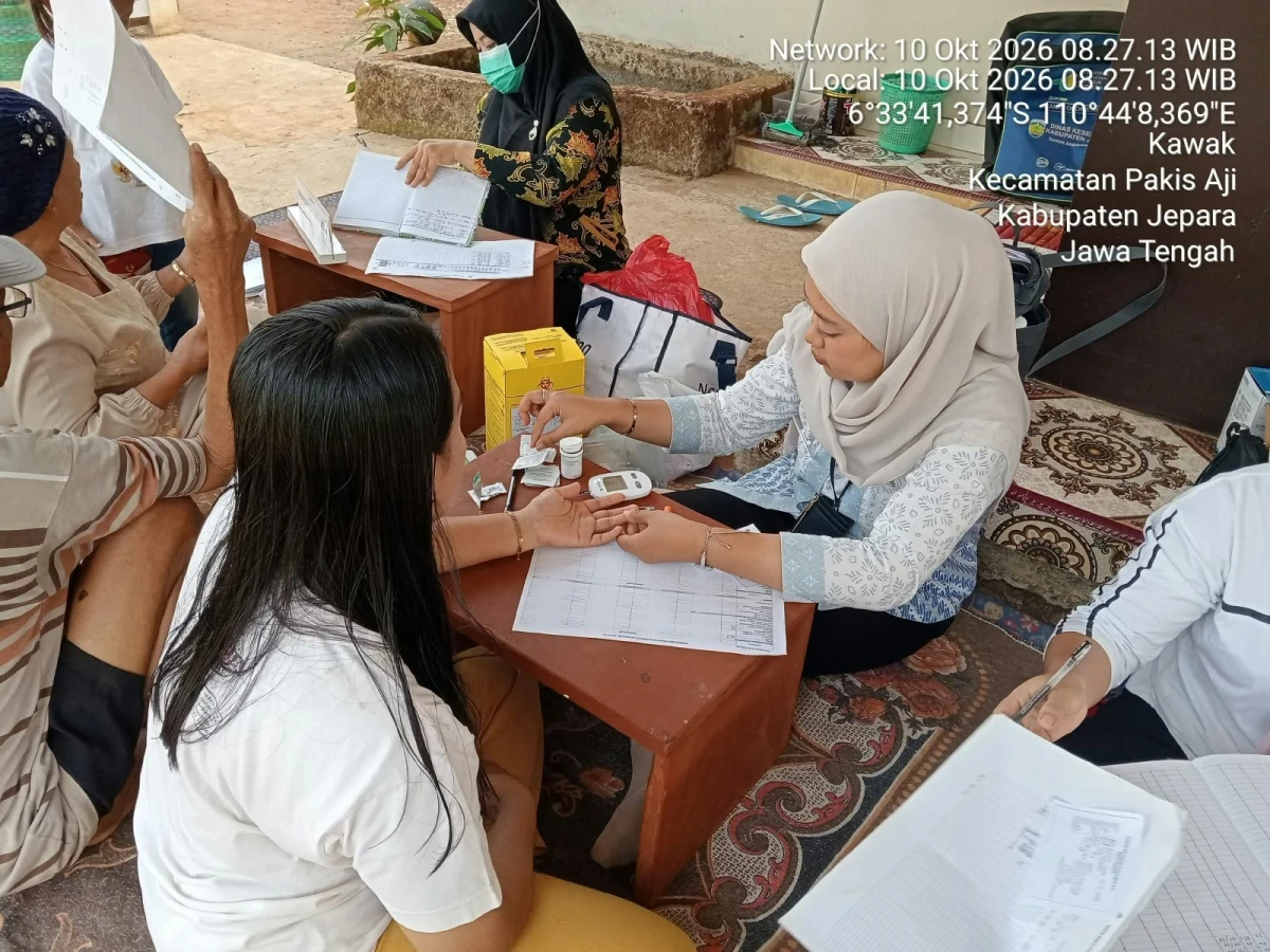 Pelayanan Posyandu Nusa Bhakti 2 Desa Kawak