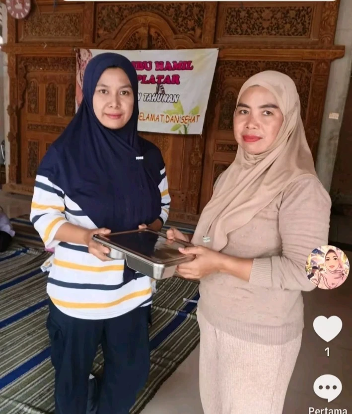 kegiatan pendistribusian MBG bagi balita bumil dan busui,dengan menu yang beragam