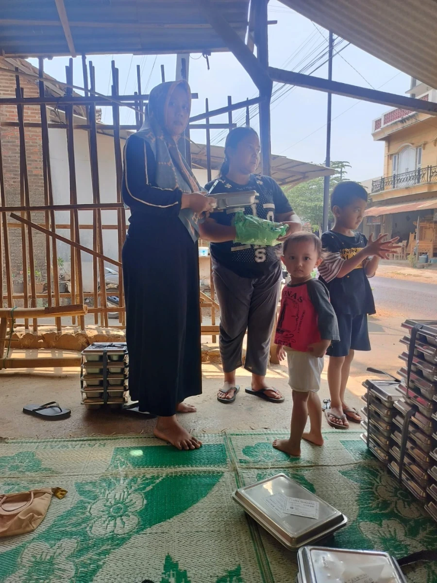 Penuhi Gizi Sejak Dini, Wujudkan Balita Sehat dan Cerdas melalui Pembagian MBG di Posyandu Kasih Ibu 5