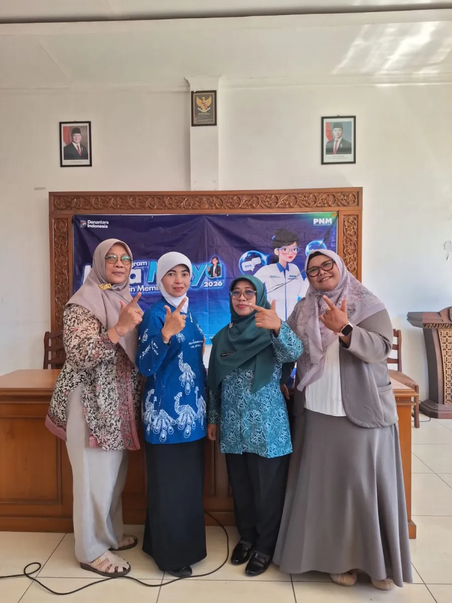 Ketua TP PKK Kecamatan Mlonggo Hadiri Program MBA MAYA  PNM MEKAR