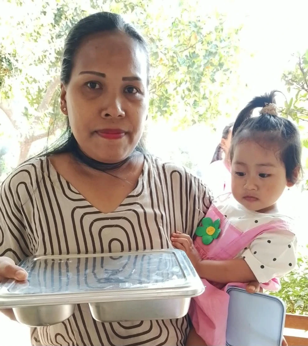 Menu Sehat MBG Posyandu Harapan 3 Desa Karanggondang 