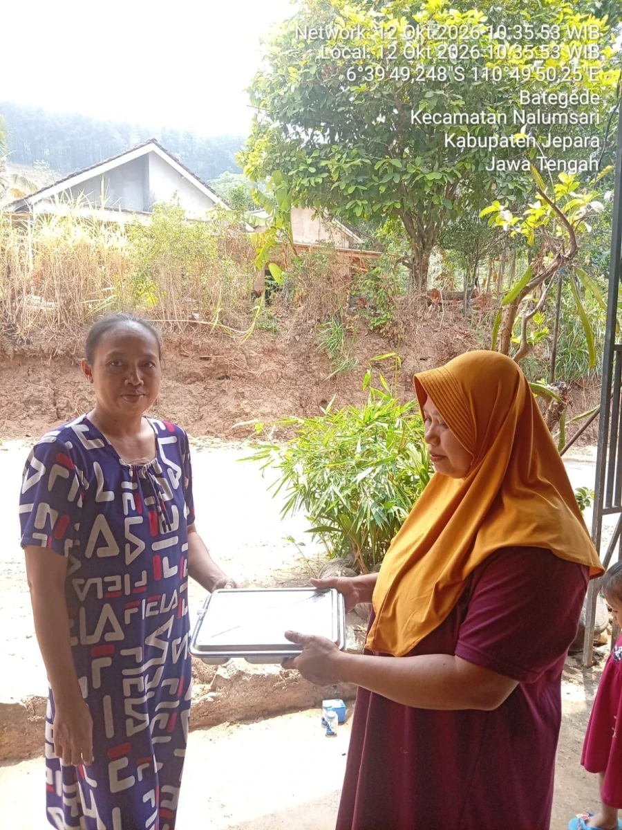 Pembagian MBG ke dukuh godang