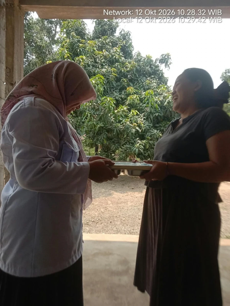 Pembagian MBG ke dukuh krajan