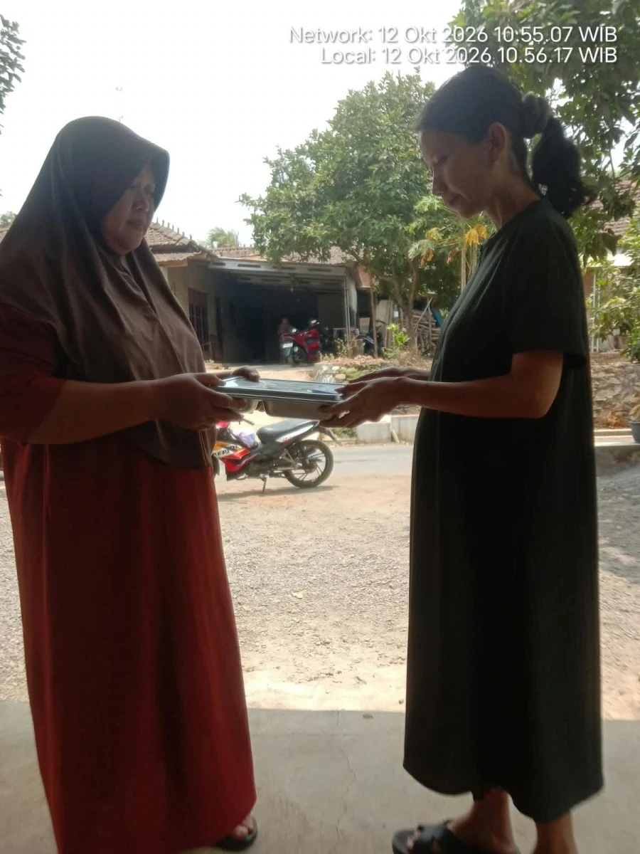 Pembagian MBG ke dukuh krajan