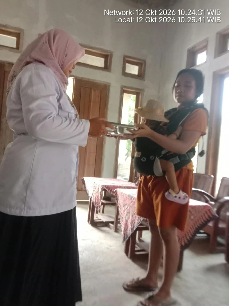 Pembagian MBG ke dukuh krajan