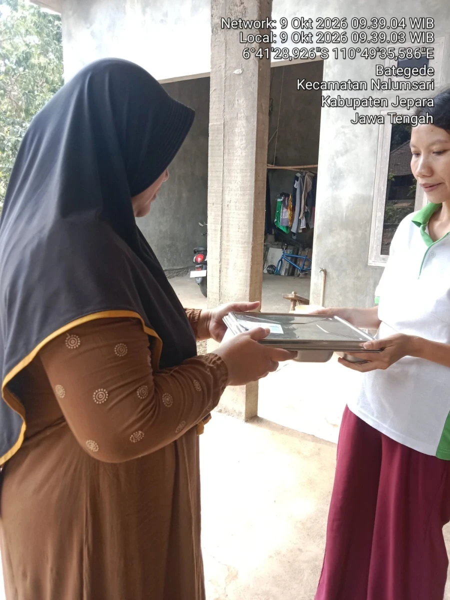 Pembagian MBG ke dukuh godang