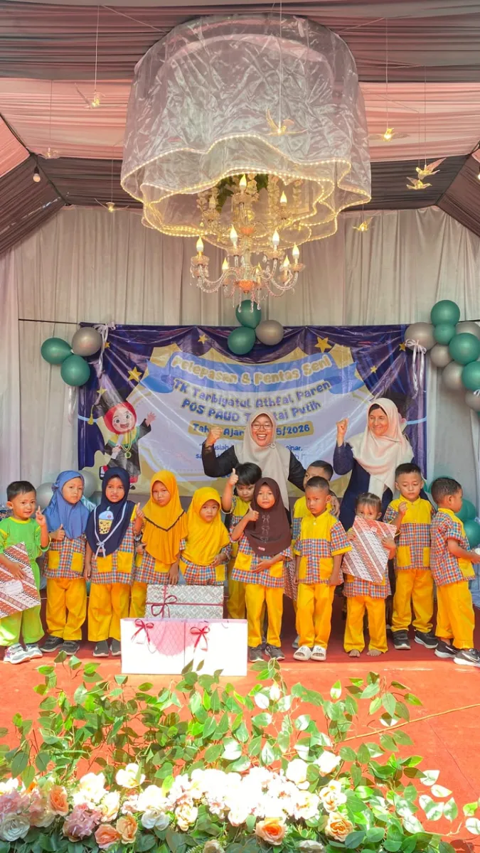 Pelepasan siswa PAUD 
