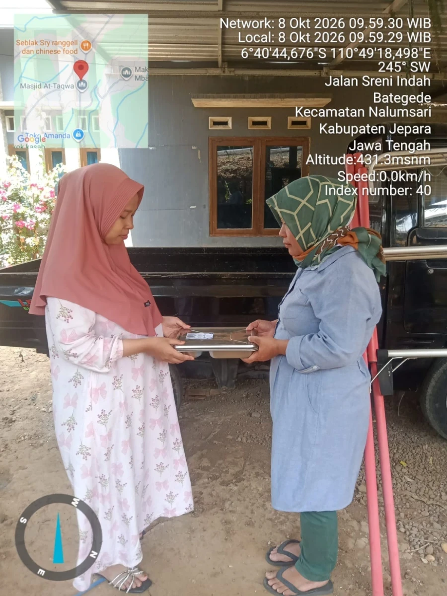 Pembagian MBG ke dukuh godang