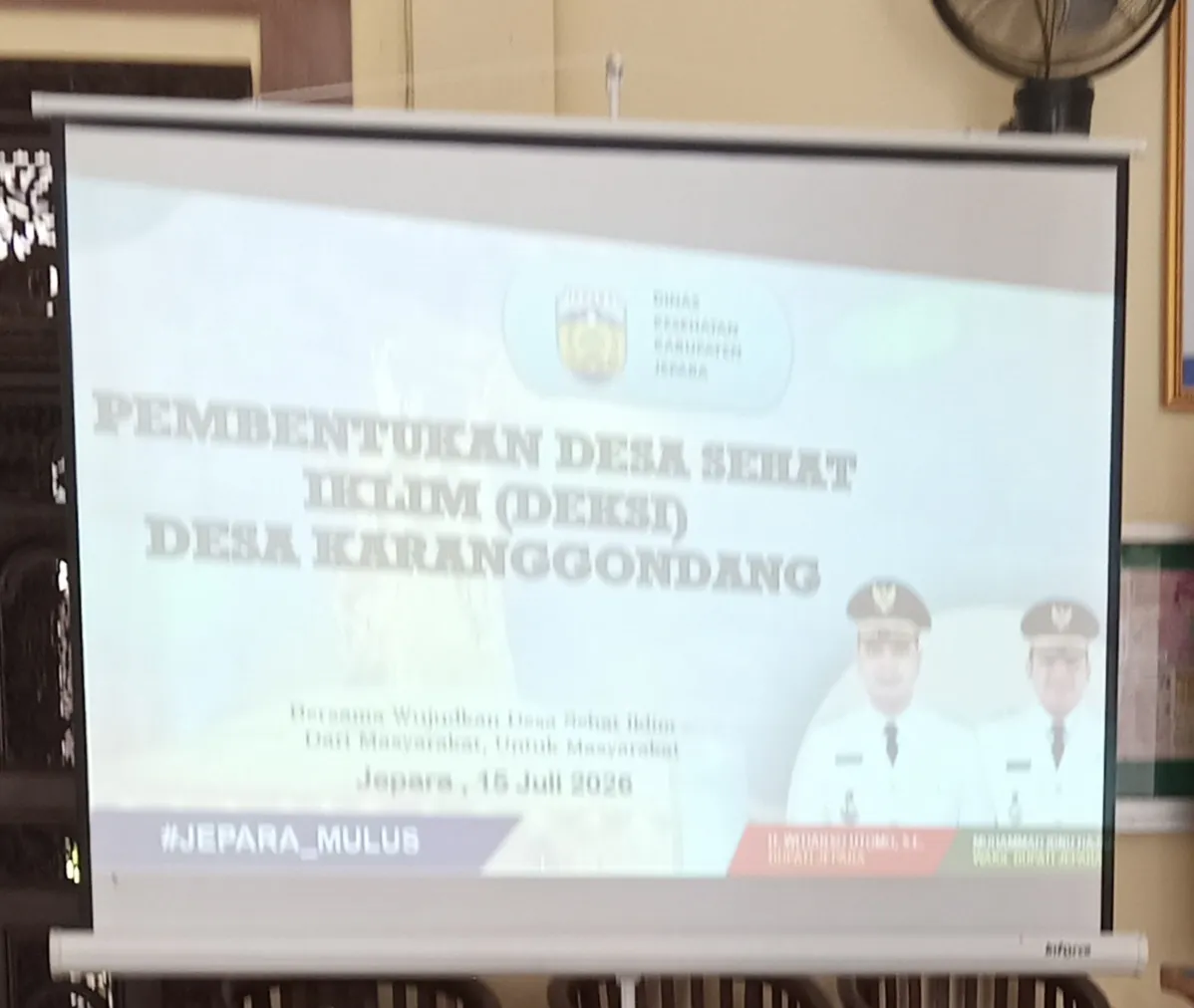 Pembentukan Desa Sehat Iklim ( DEKSI ) Desa Karanggondang  