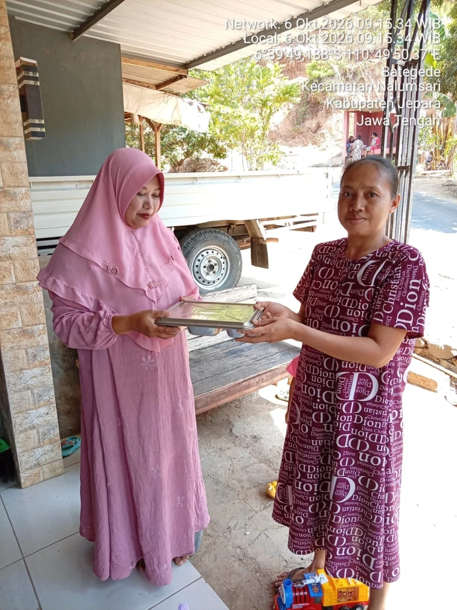 Pembagian MBG ke dukuh godang