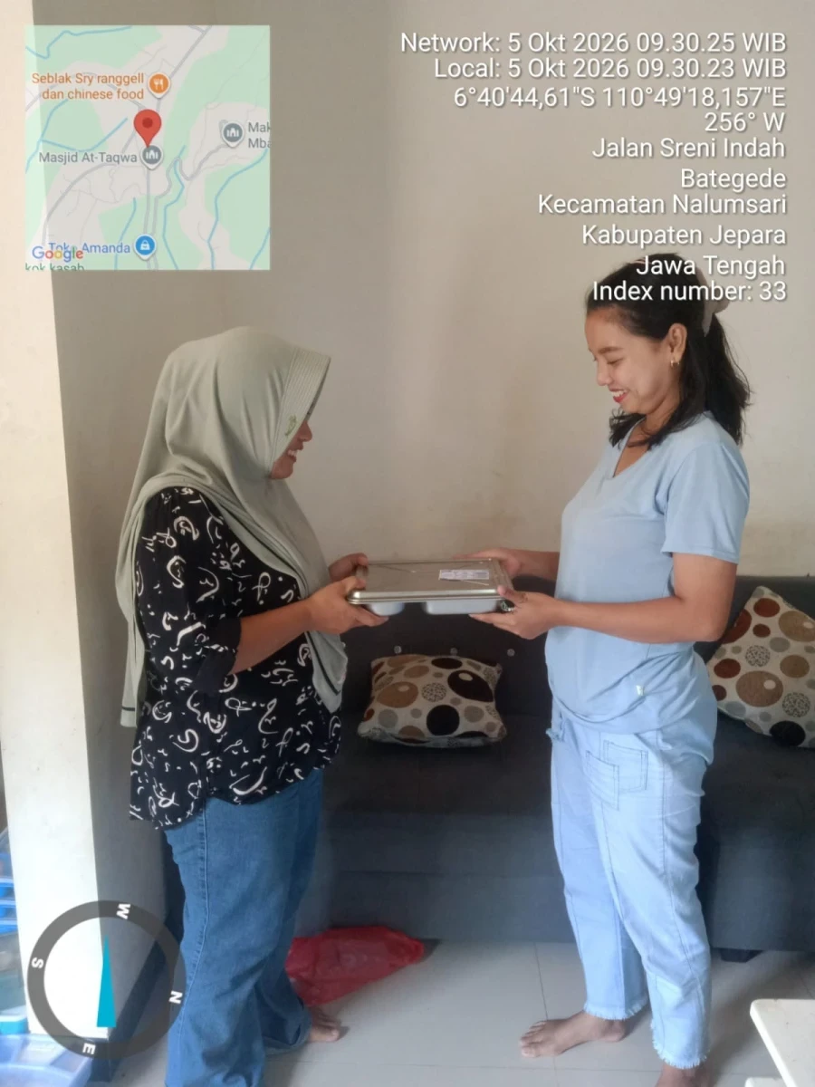 Pembagian MBG ke dukuh godang