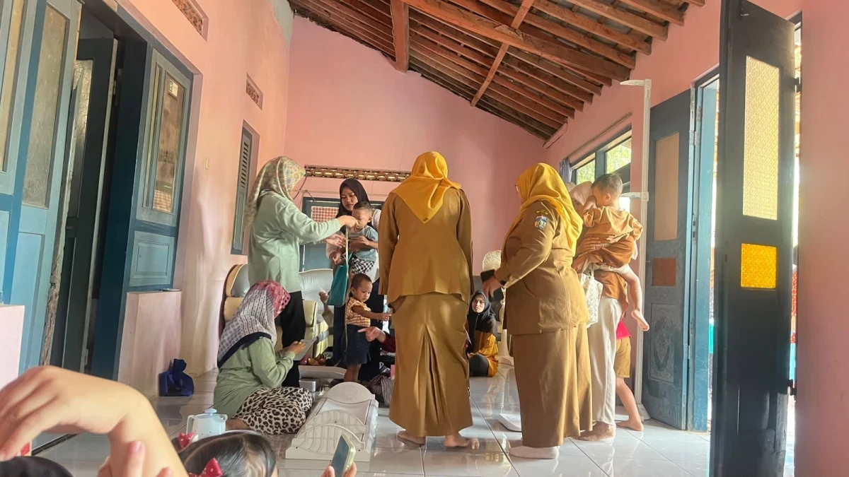 Kunjungan petugas puskesmas 