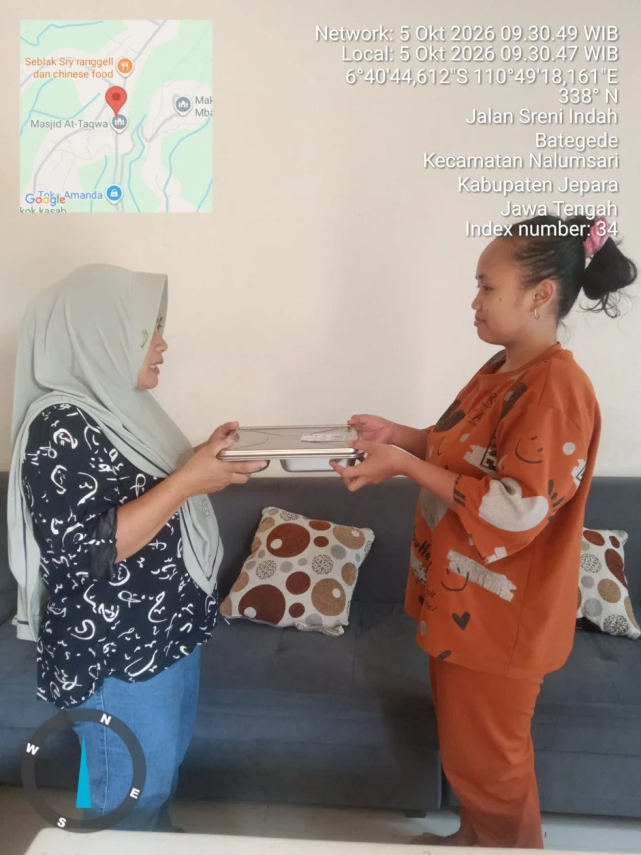 Pembagian MBG ke dukuh godang