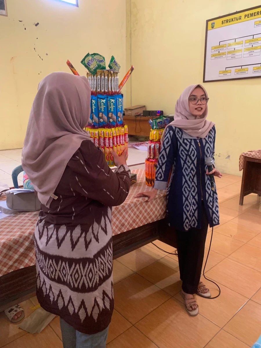 Pembuatan tart snak 
