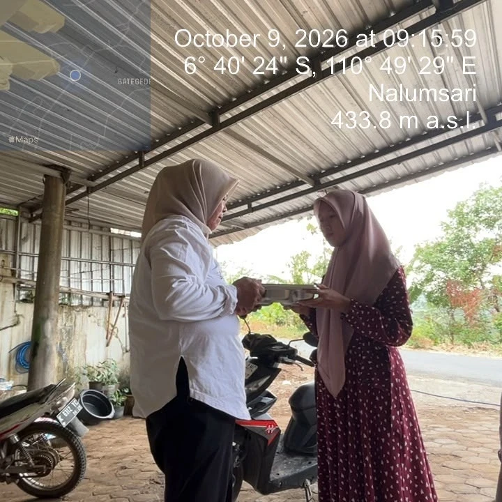 Pembagian MBG ke dukuh godang