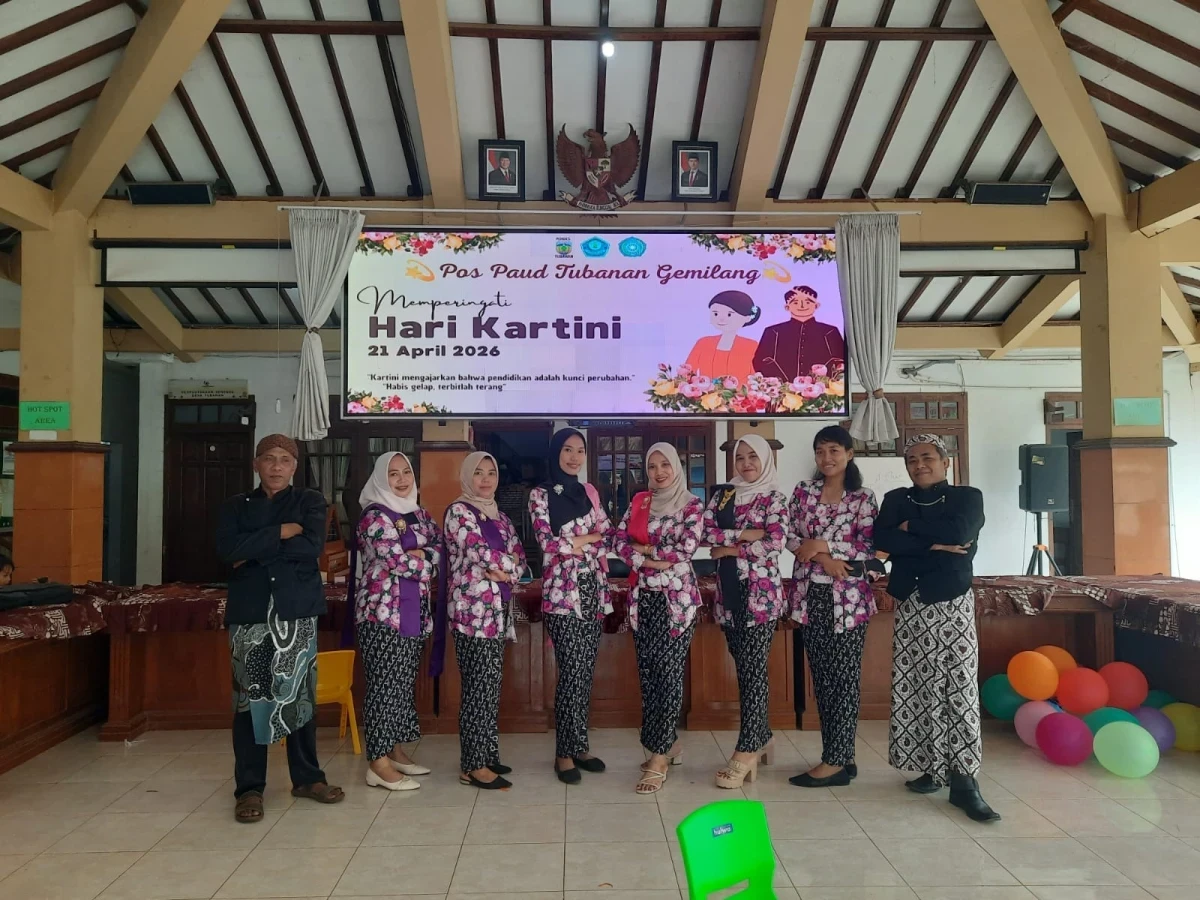 Memperingati hari kartini bersama Pos PAUD Tubanan Gemilang