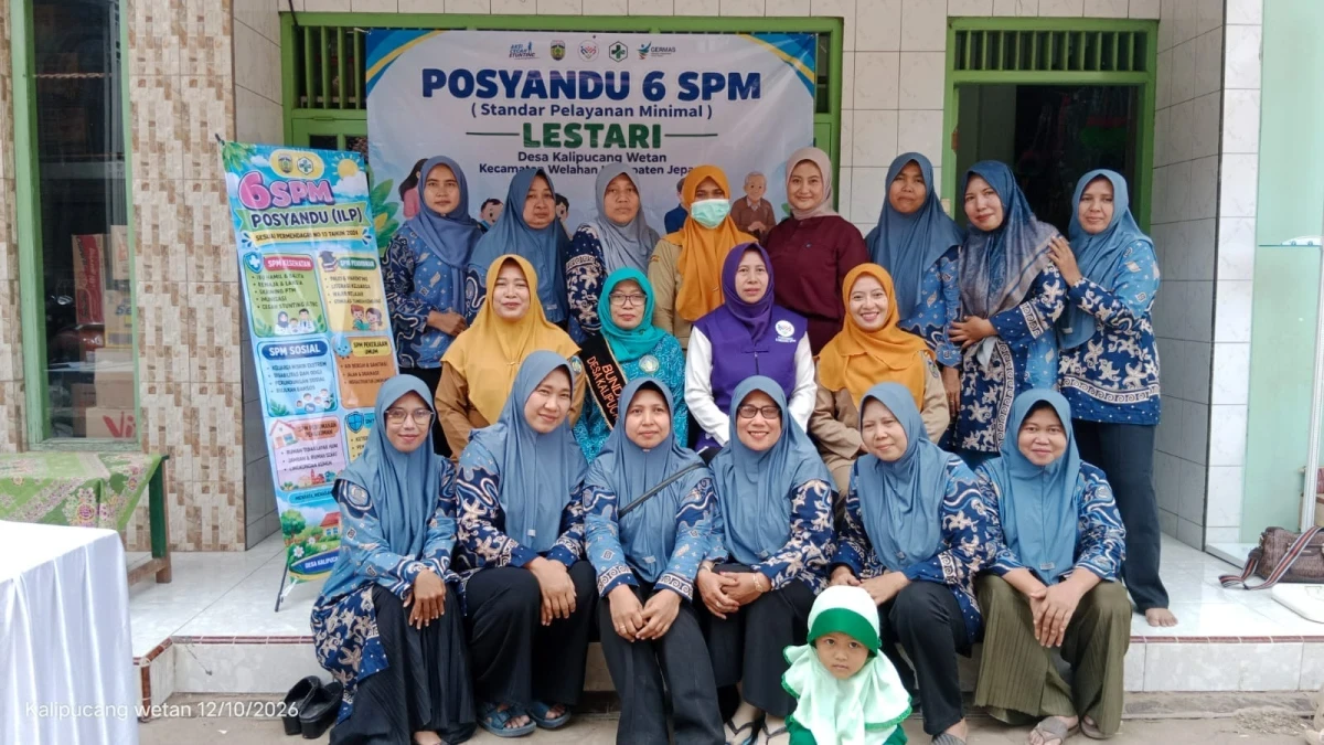 Monitoring Posyandu Lestari Desa Kaipucang Wetan, TP Posyandu Welahan Perkuat Pembinaan Pelayanan Dasar Berbasis 6 SPM