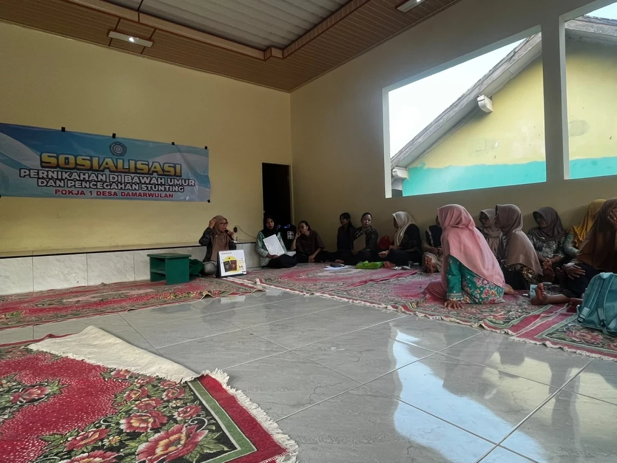 Sosialisasi Pernikahan dibawah Umur dan pencegahan Stunting