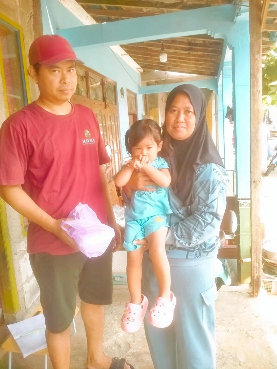 PEMBAGIAN MBG DI POS NUSA INDAH 7