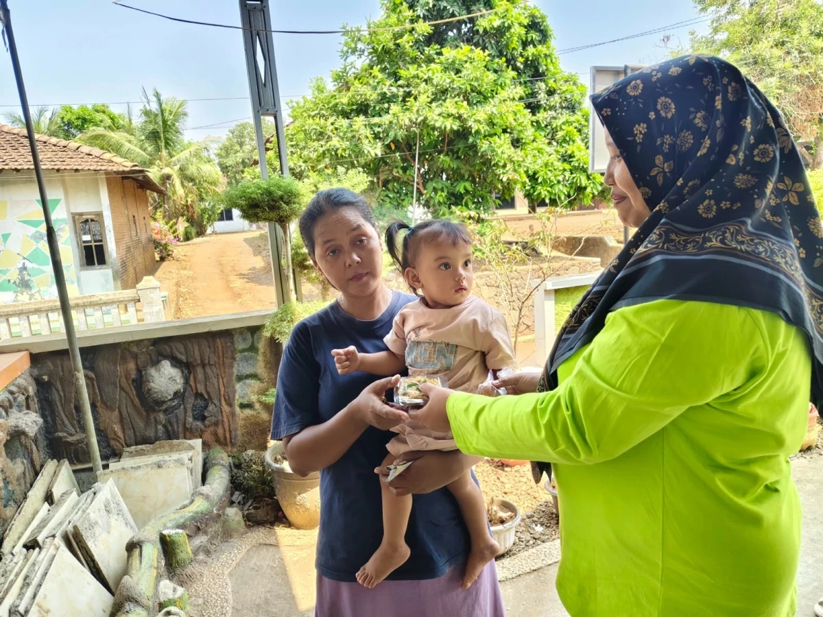 Kegiatan posyandu ilp kencana 07 desa geneng