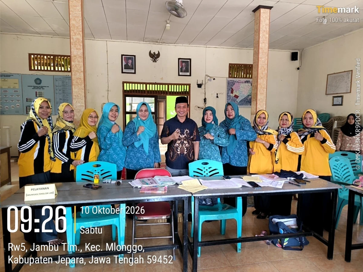Monitoring Posyandu 6 SPM, Perkuat Layanan untuk Masyarakat Desa Jambu Timur