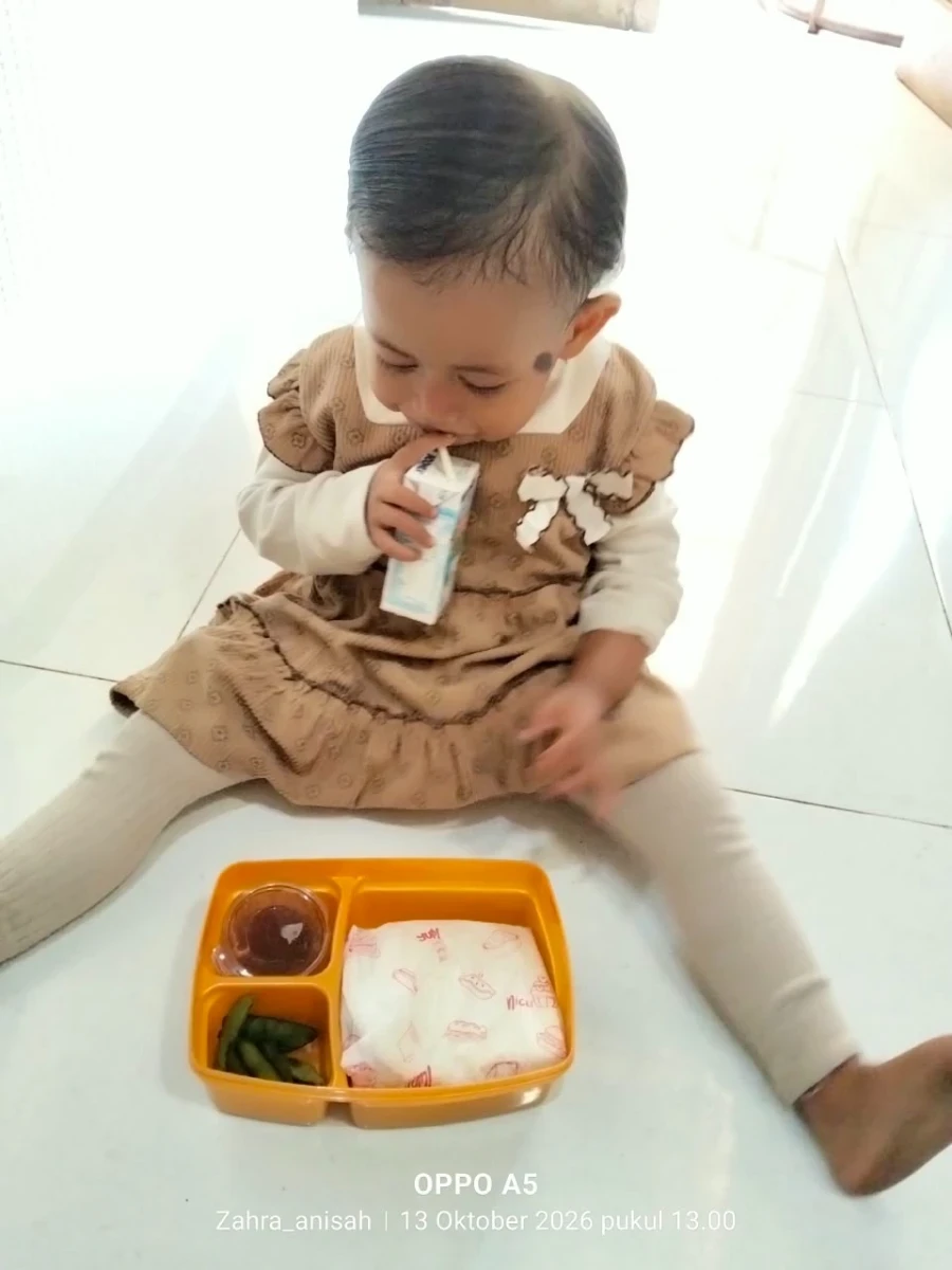 Mbg desa Langon post Melati 3 Pembagian mbg dengan sasaran bumil, busui , balita non PAUD