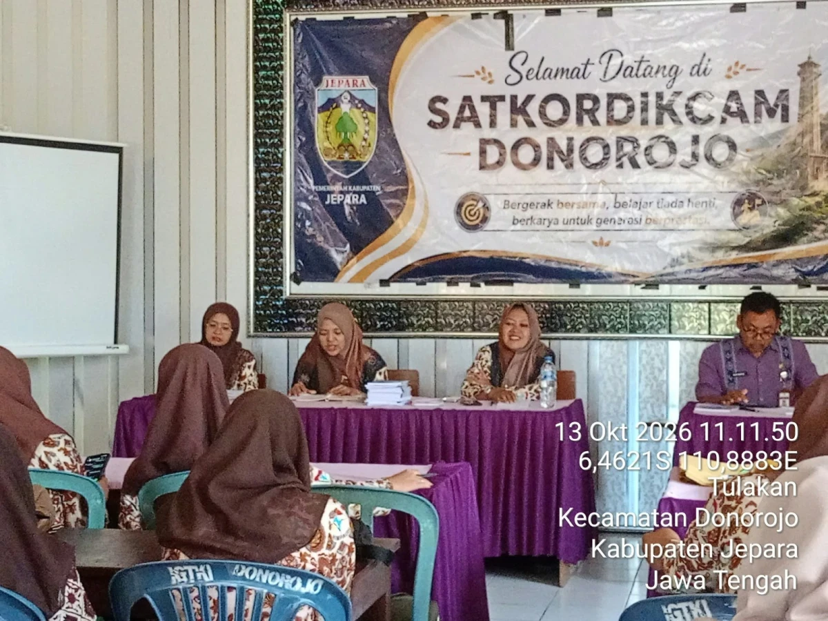 PERTEMUAN HIMPAUDI DISATKORDIKCAM DONOROJO