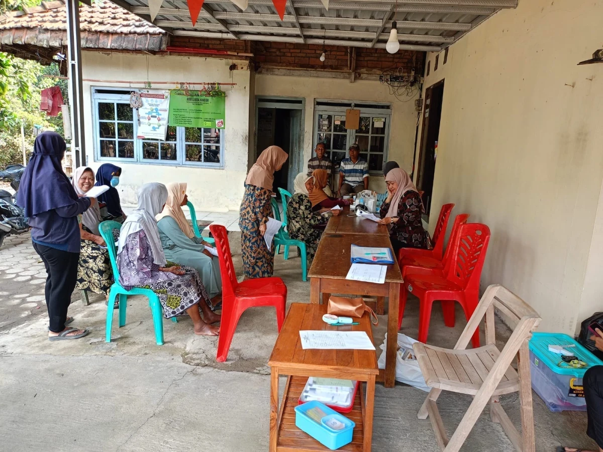 Kegiatan Posyandu Nusa Indah 1 Desa Bendanpete 