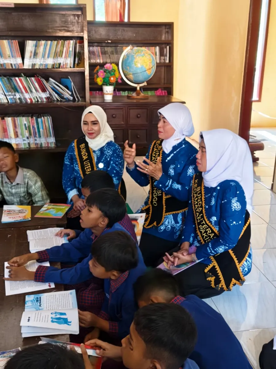 Sosialisasi Gerakan Bunda Literasi Goes To BULAN di SD Negeri 04 Sinanggul