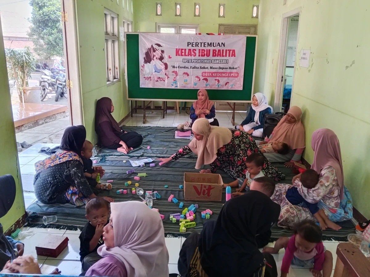 KELAS IBU BALITA UPTD BANGSRI 2 DI DESA KEDUNGLEPER