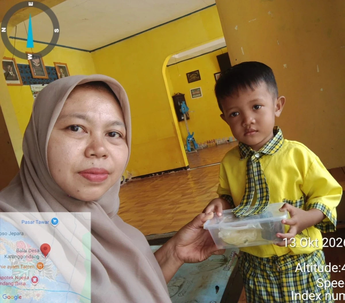 Dukung Tumbuh Tumbuh Optimal Balita, Pokja 4 Penyalur PMT Bernutrisi di RW 05 Desa Karanggondang