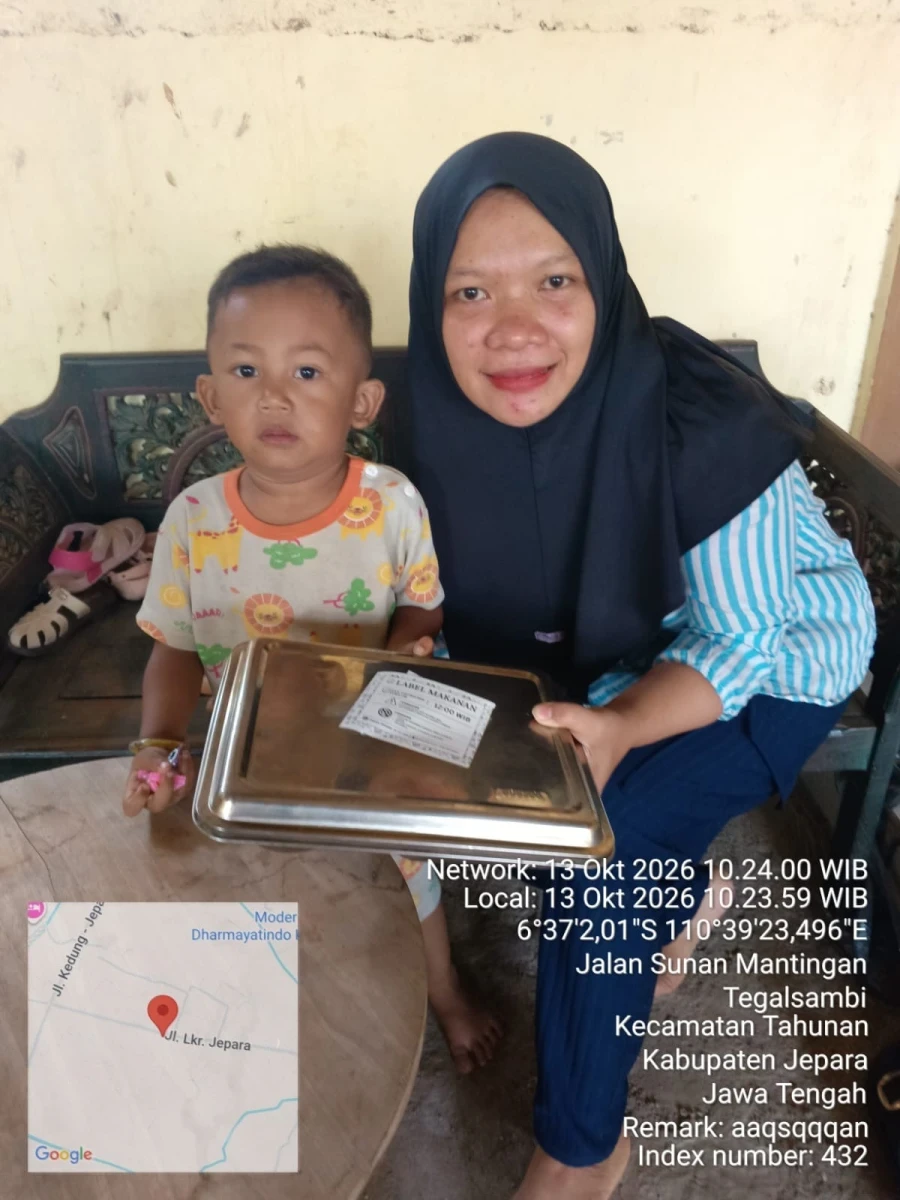 Pemberian PMT di Posyandu Kasih Ibu 2, Dukung Tumbuh Kembang Balita yang Sehat dan Optimal