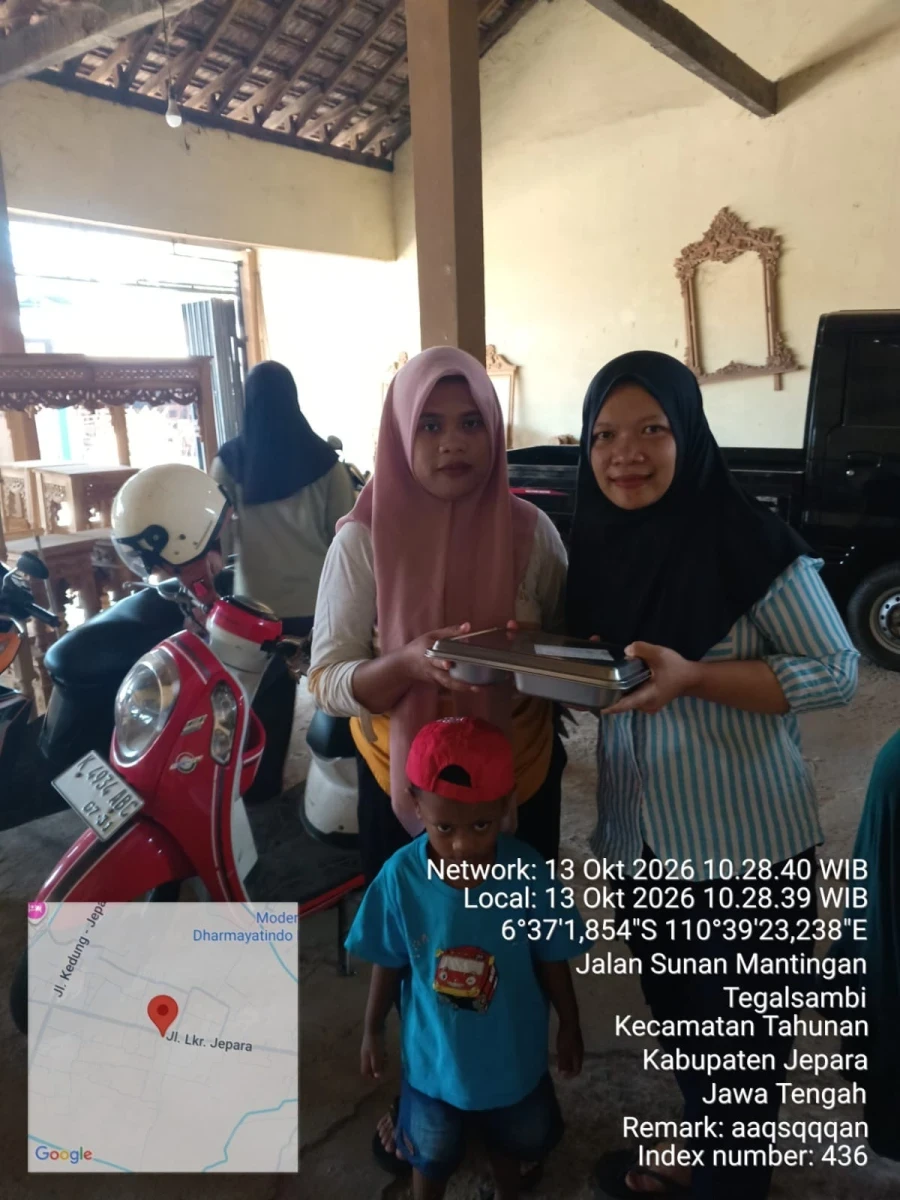 Pemberian PMT bagi Ibu Menyusui di Posyandu Kasih Ibu 2, Dukung Ibu Sehat dan ASI Berkualitas