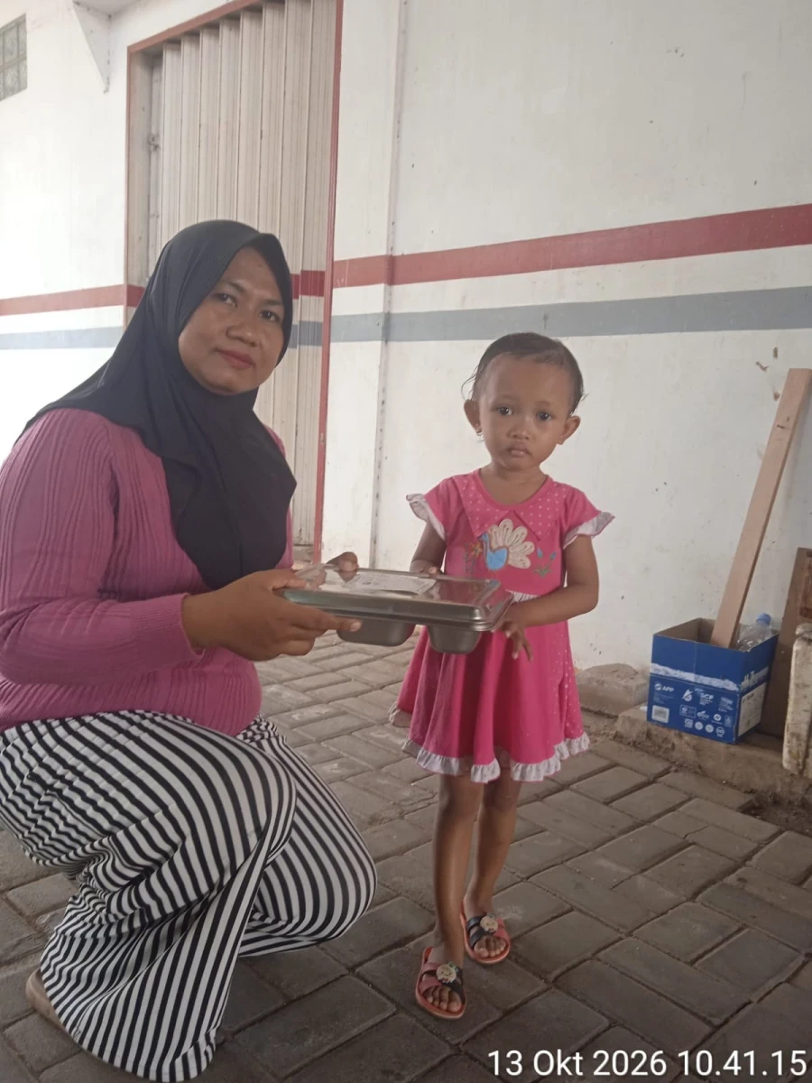 Peduli Gizi Anak, Posyandu Kasih Ibu 3 Berikan PMT untuk Dukung Tumbuh Kembang Balita