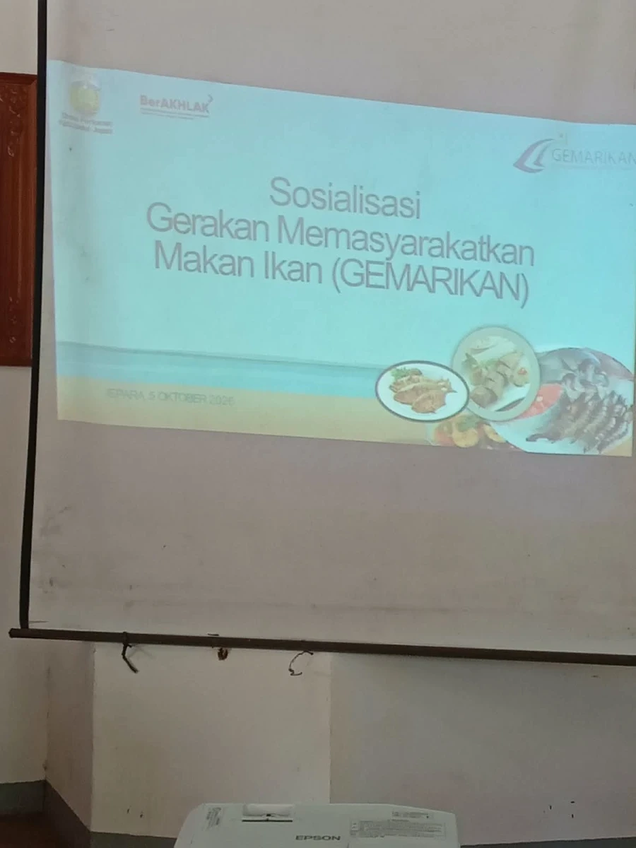 Sosialisasi Gemar Makan Ikan di Pendopo Kecamatan Tahunan untuk Mendukung Keluarga Sehat dan Generasi Cerdas