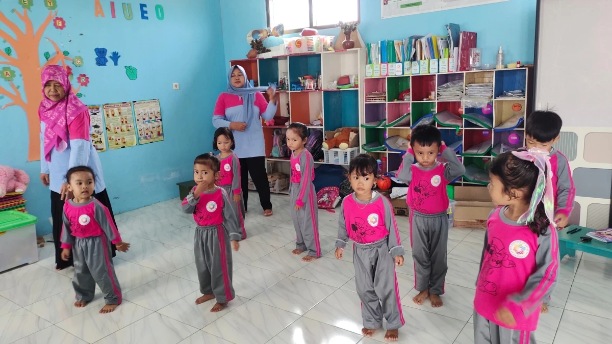Senam anak Indonesia sehat