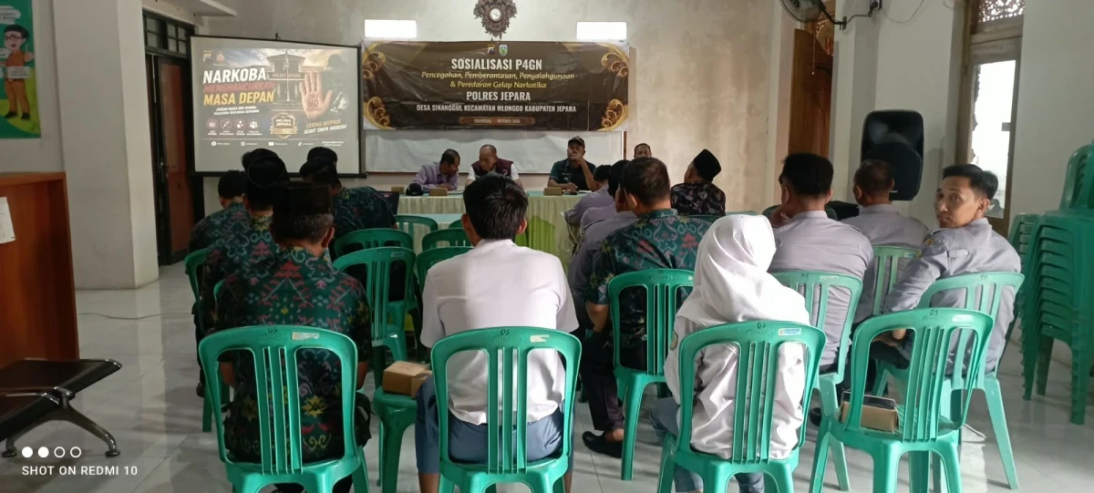 Sosialisasi P4GN dari Polres jepara
