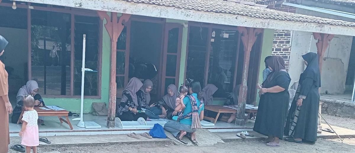 Posyandu 6 SPM Bulan Oktober Sekar Mayang II Desa Mororejo