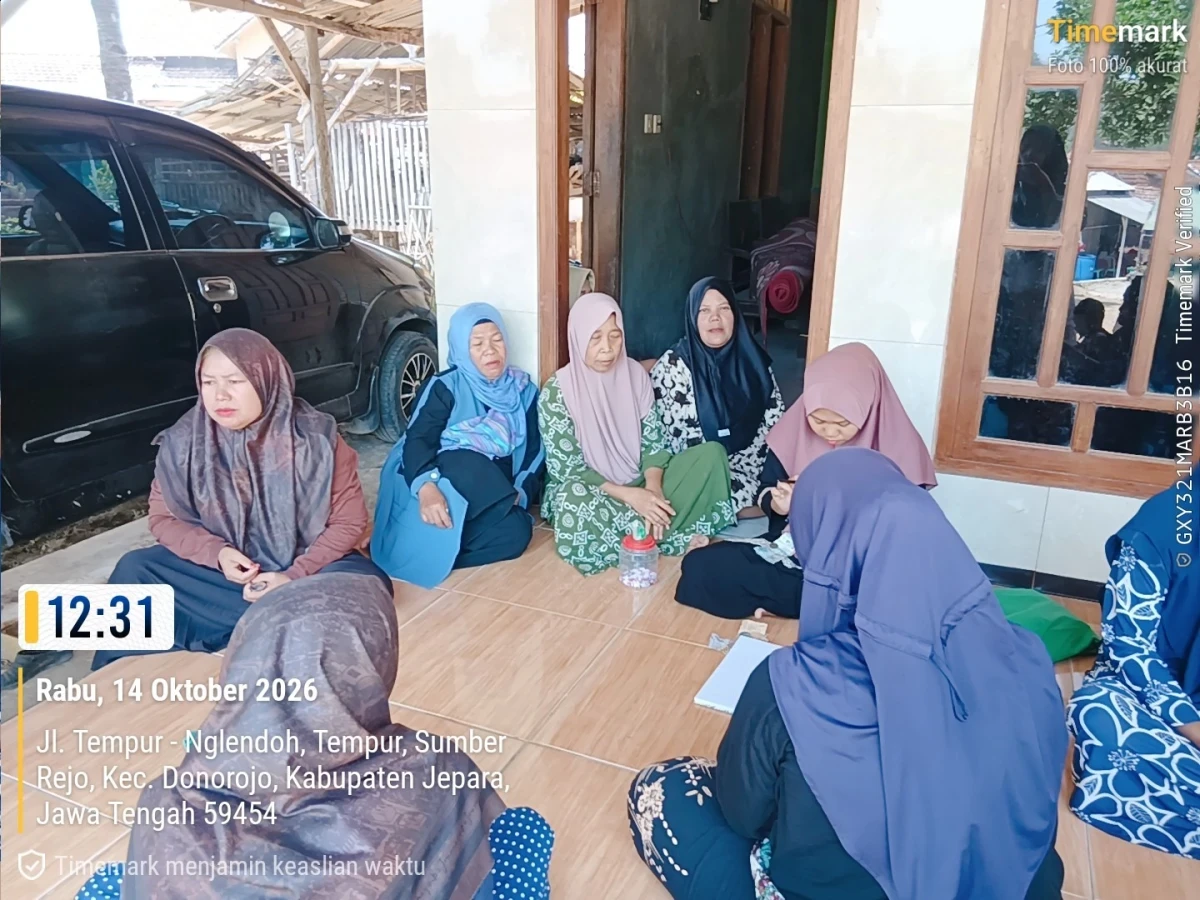 PKK Rt 01 Rw 01 minggu ke 2
