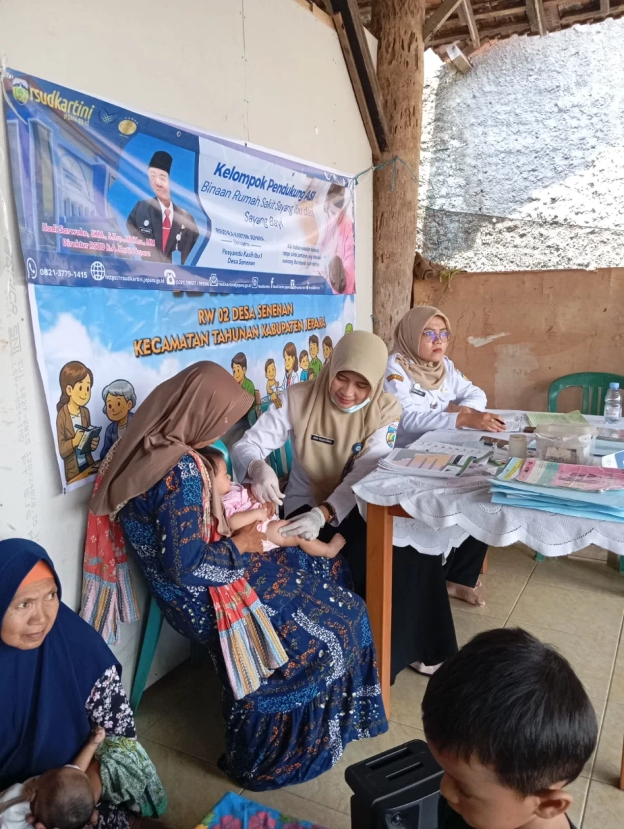 Pelayanan Posyandu di Posyandu Kasih Ibu 1 Desa Senenan