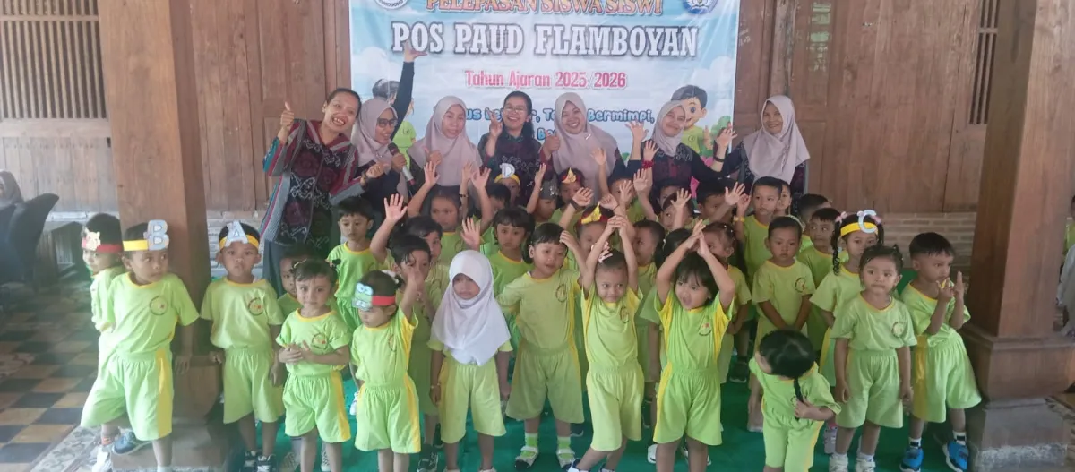 Pelepasan Siswa Pos PAUD Flamboyan 