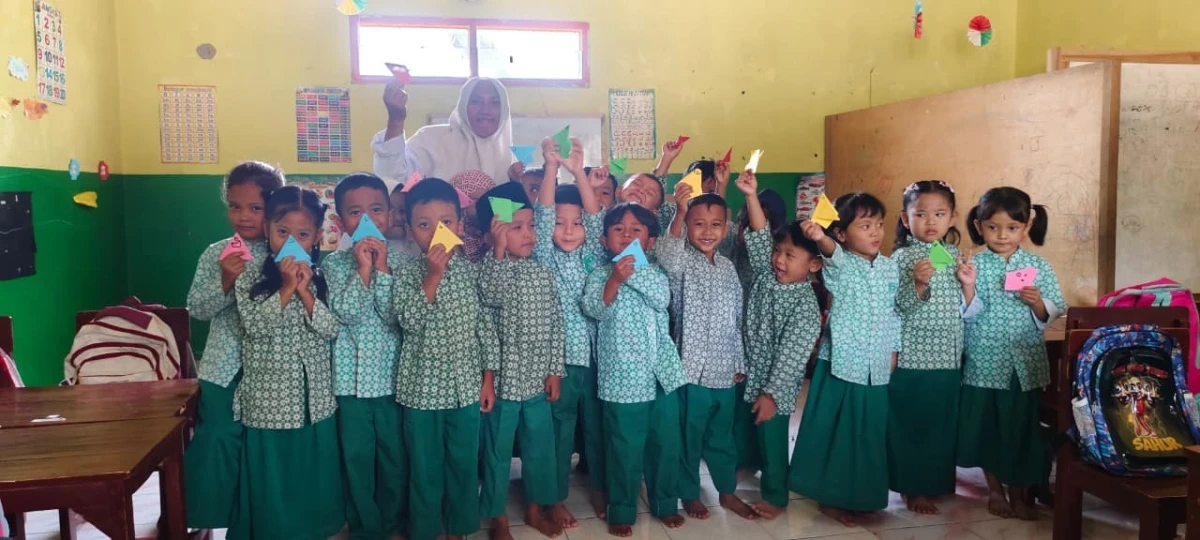 PEMBELAJARAN DI TK TA II UJUNGWATU